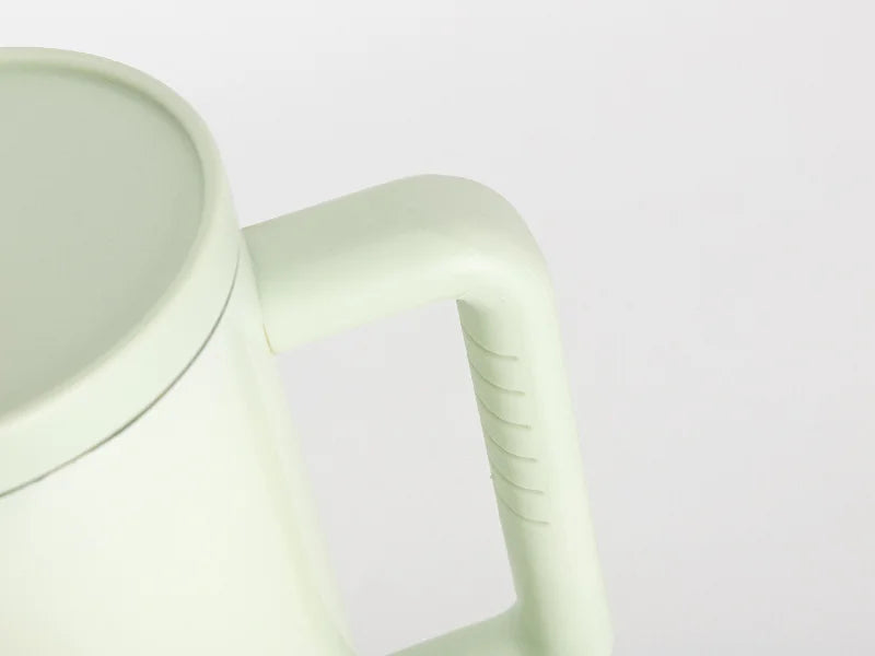 40oz/1200ml Stainless Steel Travel Tumbler with Soft Grip Handle & Straw