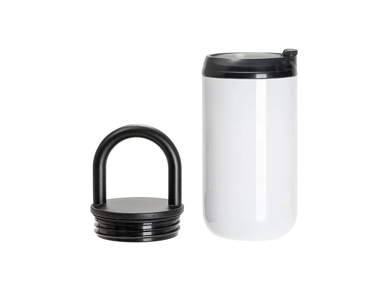 13oz/400ml Sublimation Blanks Portable Lid Stainless Steel Tumbler