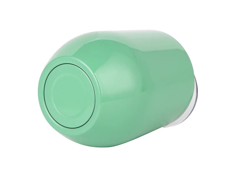 Sublimation 12oz Stainless Steel Stemless Wine Cup (Light Green)