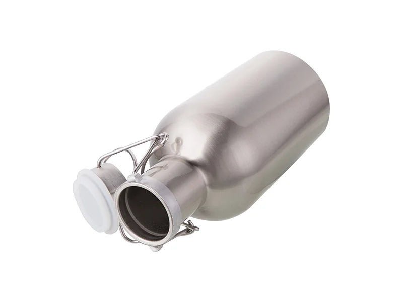 32oz/1000ml Sublimation Growler (Silver)