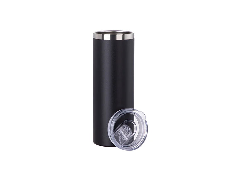 20oz/600ml Powder Coated Stainless Steel Mug(Black)