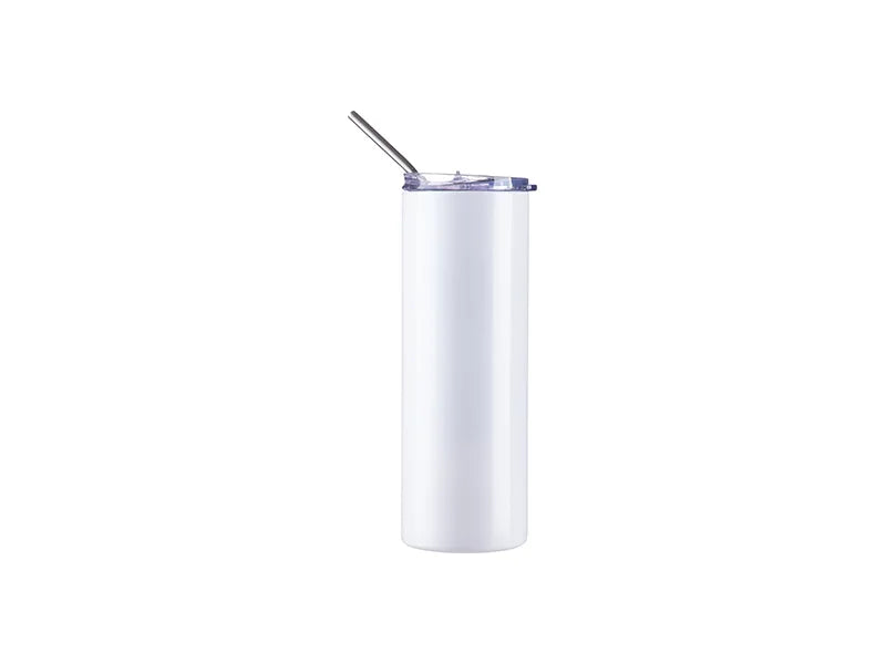 20oz/600ml Sublimation Luminous Stainless Steel Skinny Tumbler (White to Green)