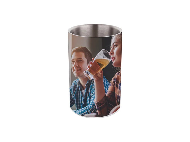 57oz/1700ml Sublimation Wine Cooler (White)