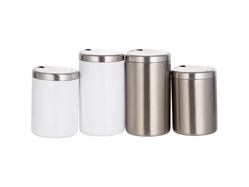 13oz/400ml Sublimation Stainless Steel Lowball Glass (White)