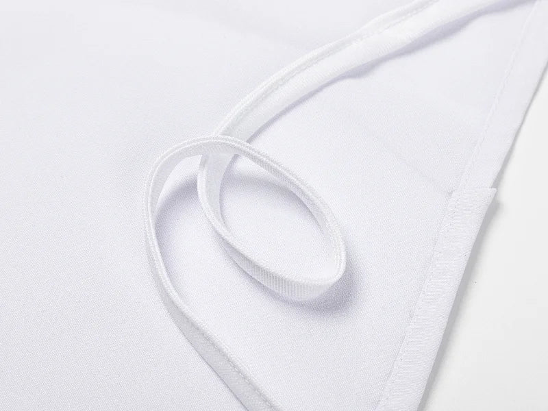 Sublimation Blanks White Adult Apron w/ White T Shape Pocket (41*60cm)