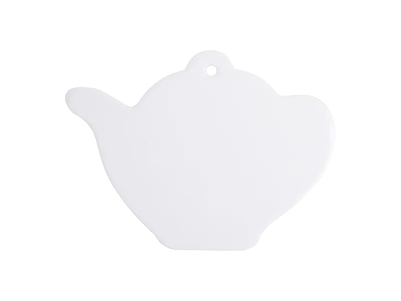 Sublimation Teapot Ceramic Coaster w/ Cork