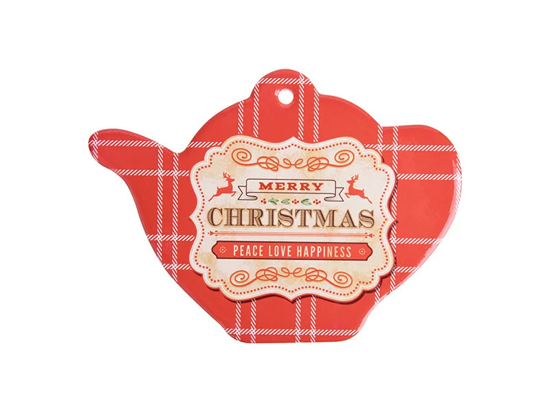 Sublimation Teapot Ceramic Coaster w/ Cork