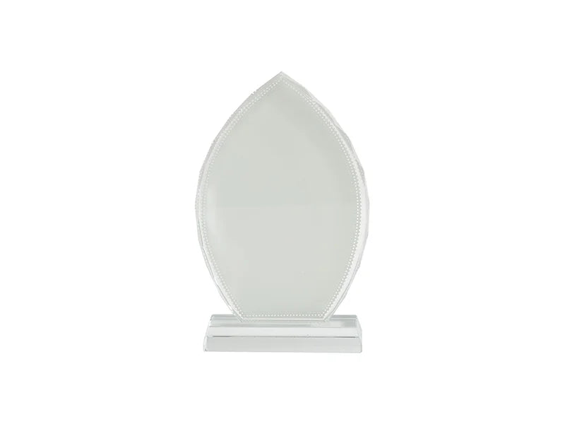 Sublimation Blanks Crystal(Peach Leaves,13*19*1.5cm)