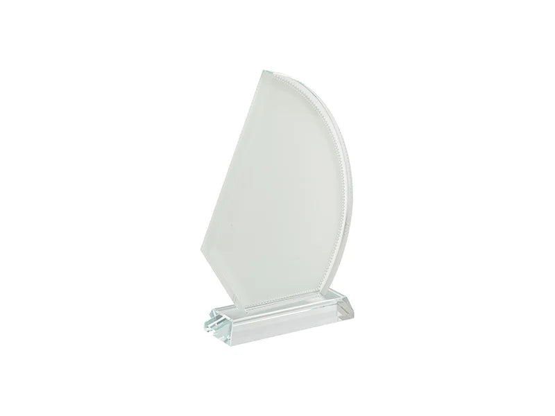 Sublimation Blanks Crystal(Sail Medal, 14*19*1.5cm)