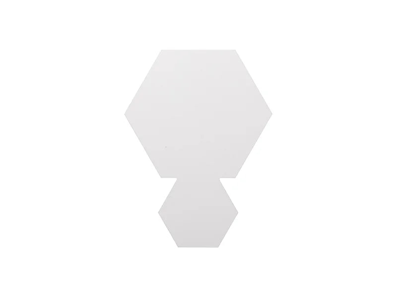 Sublimation Blanks Aluminum Photo Frame(Hexagon,15.3*20.3*0.1cm)