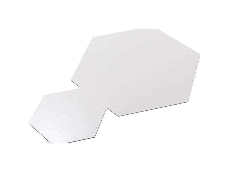 Sublimation Blanks Aluminum Photo Frame(Hexagon,15.3*20.3*0.1cm)