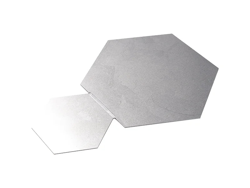 Sublimation Blanks Aluminum Photo Frame(Hexagon,15.3*20.3*0.1cm)