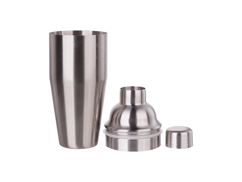 Sublimation 750ml Stainless Steel Cocktail Shaker (Silver)