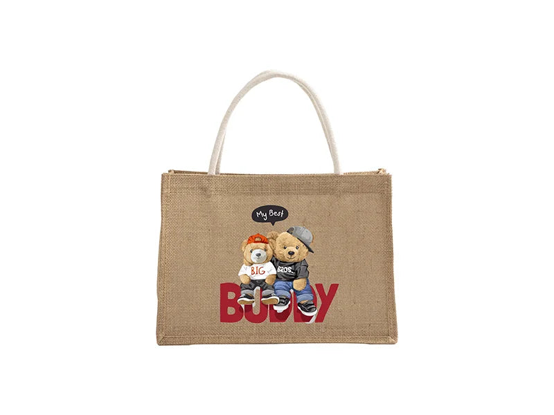 DTF Printable Blank Linen Tote Bag