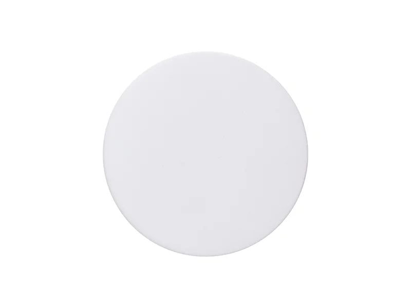 9cm/3.56inch D Sublimation Blanks Round Ceramic Coaster w/o Cork (Matt)