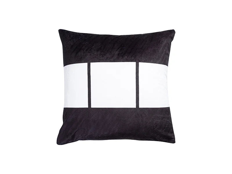 Sublimation 3 Panel Plush Pillow Cover (40*40cm/15.75inchx15.75inch)
