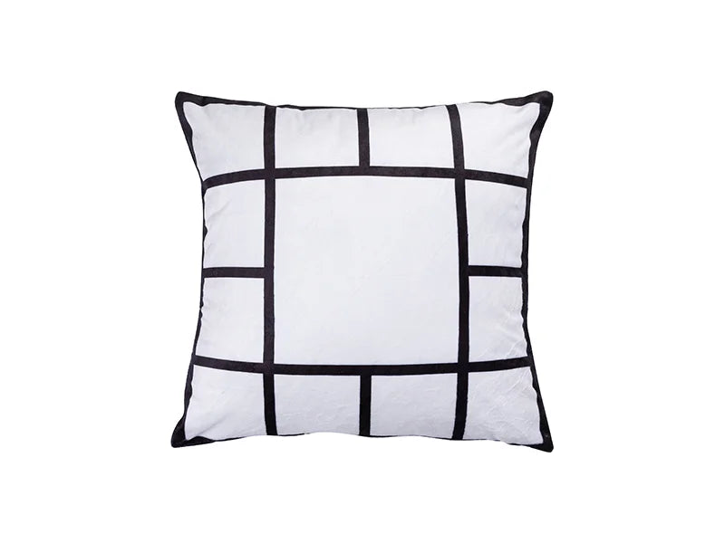 Sublimation 13 Panel Plush Pillow Cover (40*40cm/15.75inchx15.75inch)