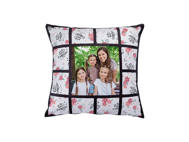 Sublimation 13 Panel Plush Pillow Cover (40*40cm/15.75inchx15.75inch)