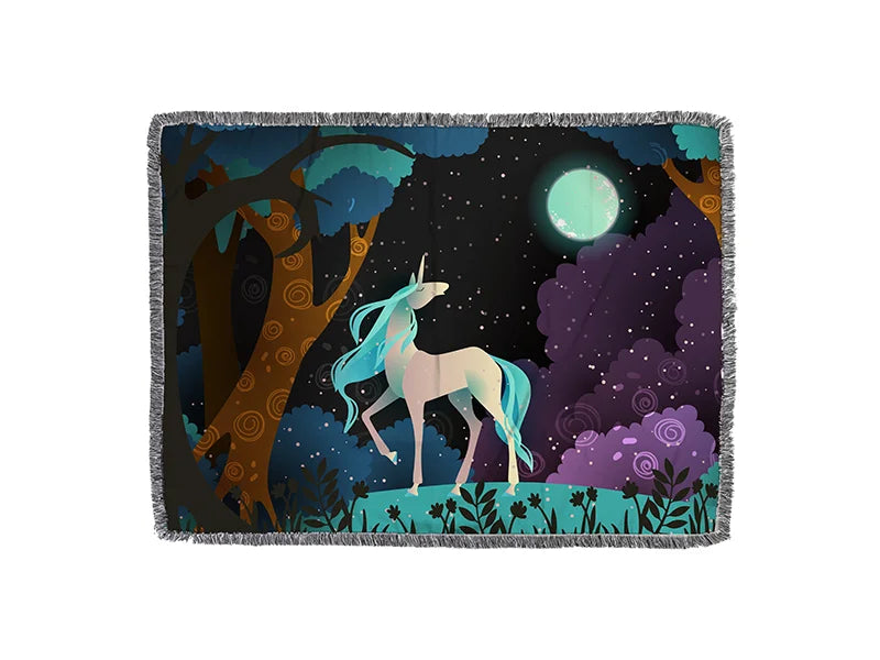 Sublimation Blanks Tassel Tapestry (150*200cm/59.05inchx78.74inch)