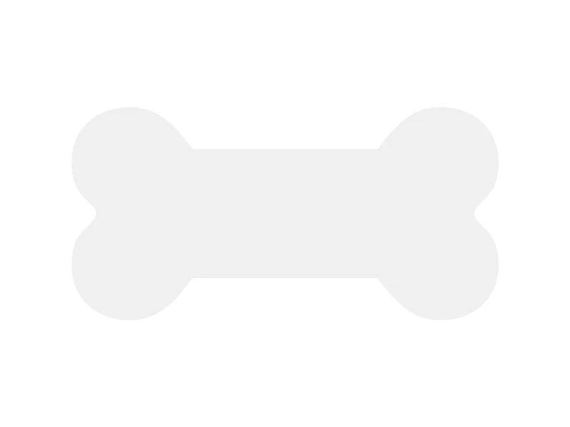 Sublimation Blanks Bone Shaped MDF Sign (25.4*12.7*1.5cm)