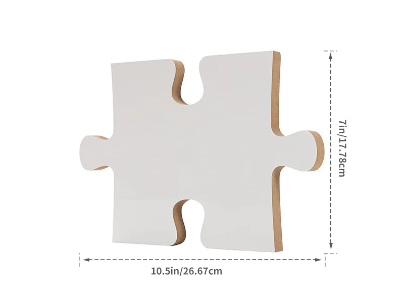 Sublimation Blanks MDF Puzzle Frame (17.7*26.6cm)