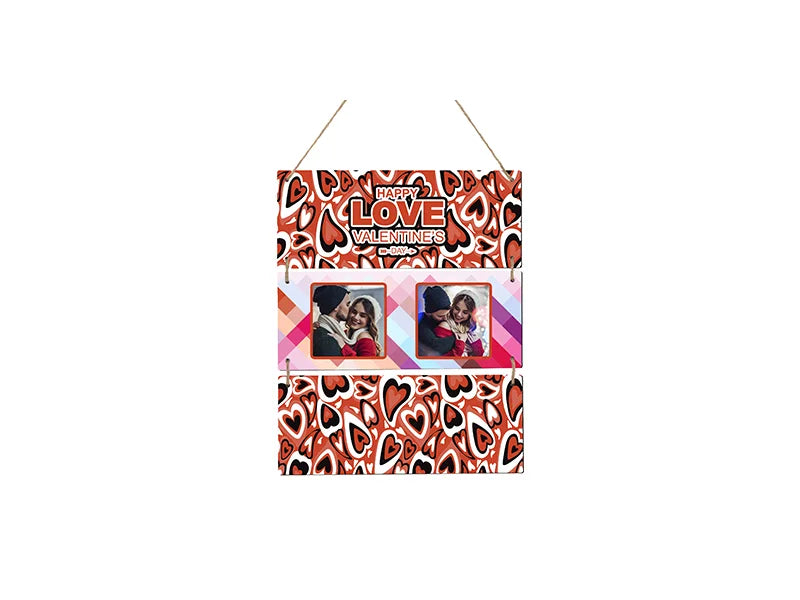 Sublimation Blanks 3 Pieces Hardboard Hanging Wall Signs (Rectangle)