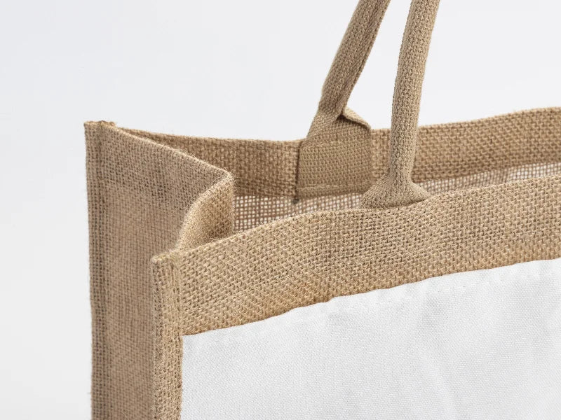 Sublimation Blanks Jute Tote bag (43*34*19cm)