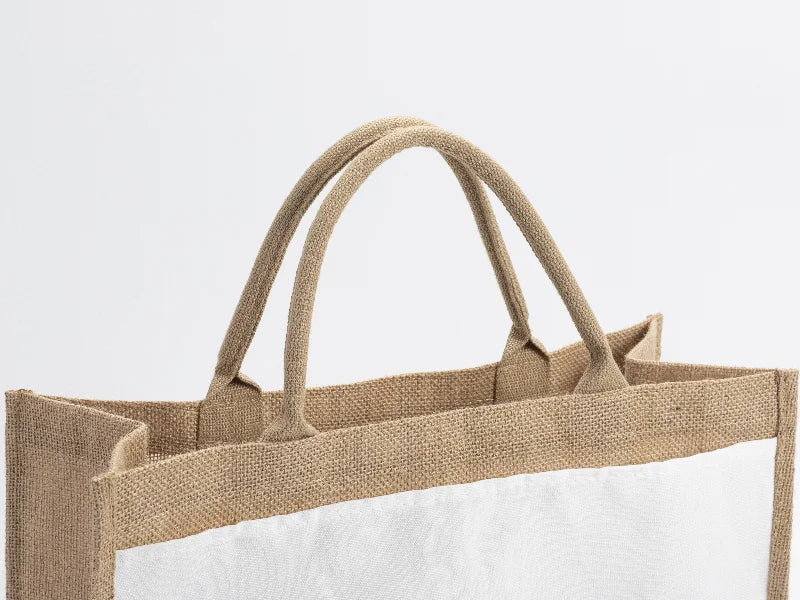 Sublimation Blanks Jute Tote bag (43*34*19cm)