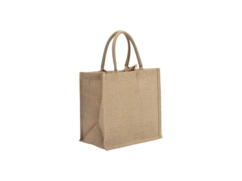 Sublimation Blanks Jute Tote bag(30*30*19cm)