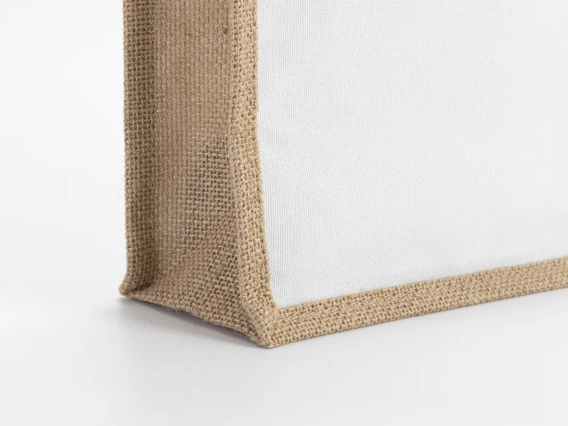 Sublimation Blanks Jute Tote bag(25*25*10cm)