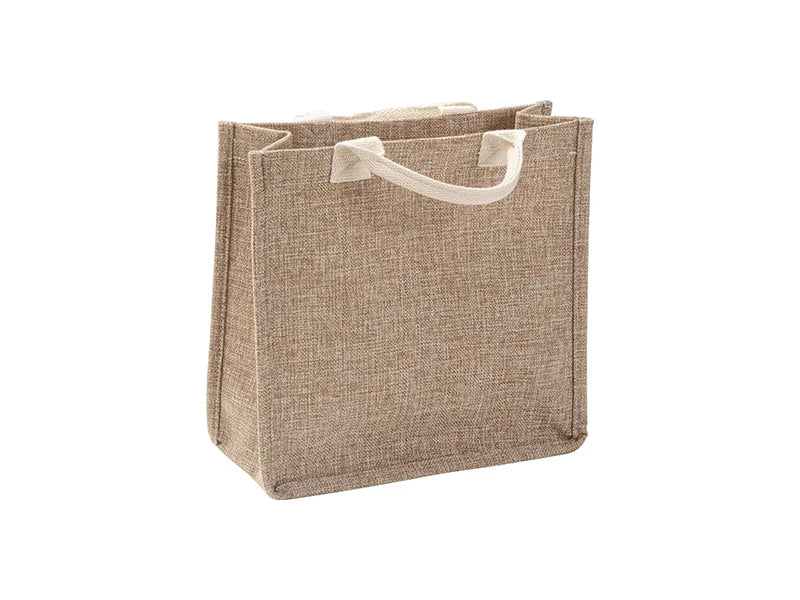 Sublimation Blanks Linen Shopping Bag (27*25*12cm)