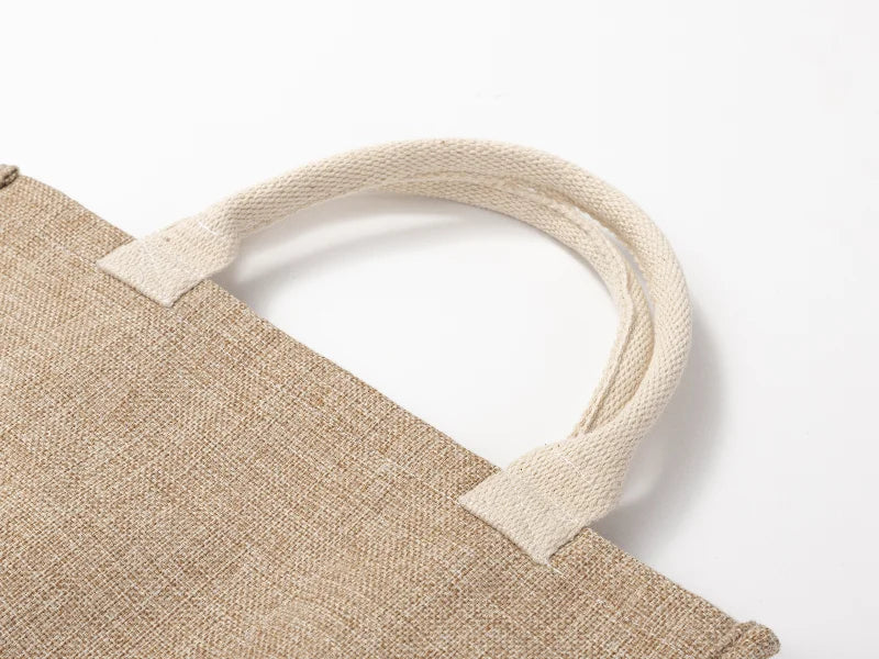 Sublimation Blanks Linen Shopping Bag (45*34*20cm)