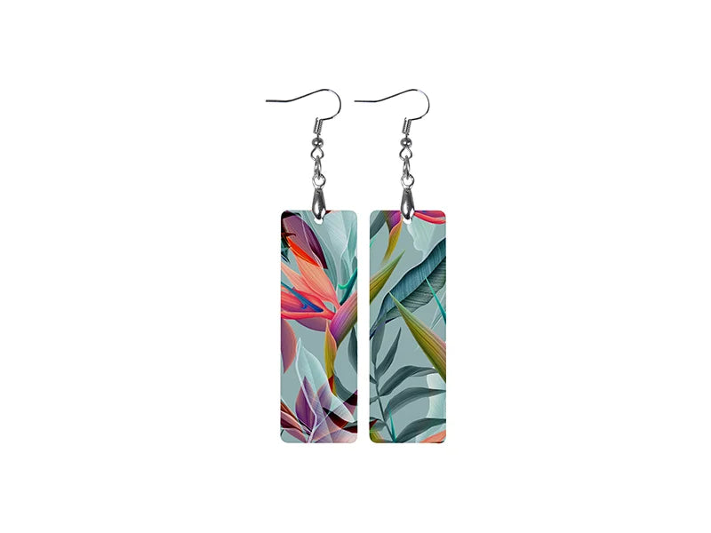 Sublimation Hardboard Earring (Rectangular)