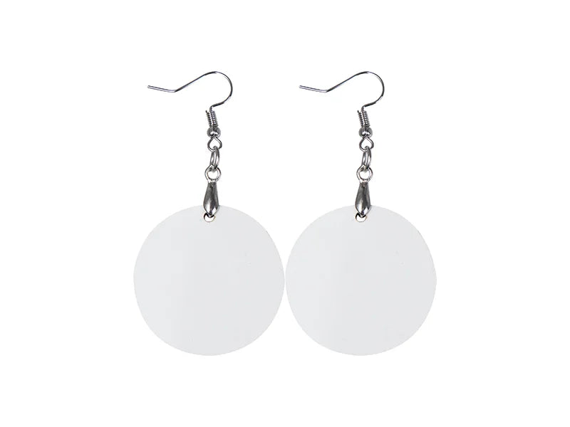 Sublimation Hardboard Earring (Round)