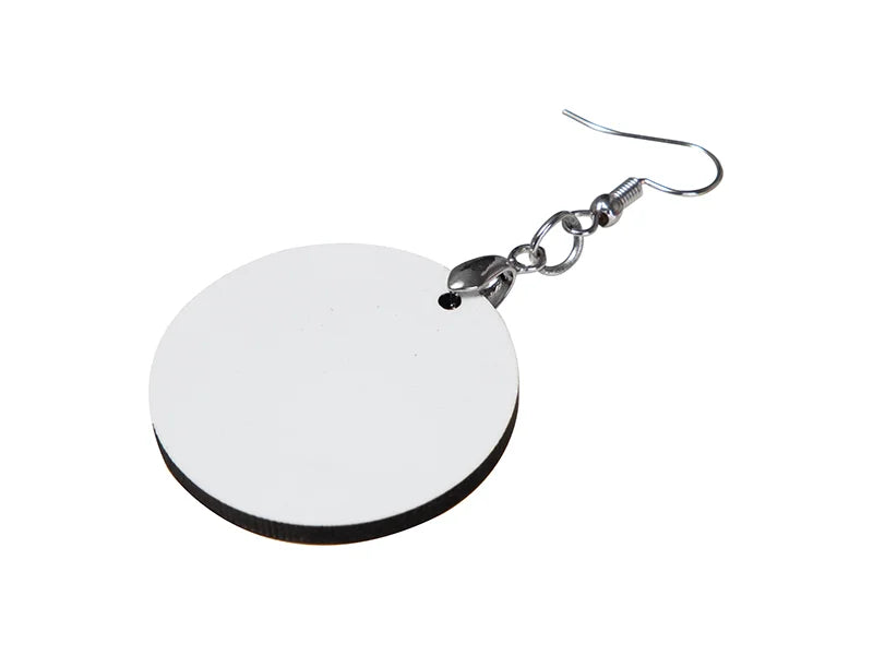 Sublimation Hardboard Earring (Round)