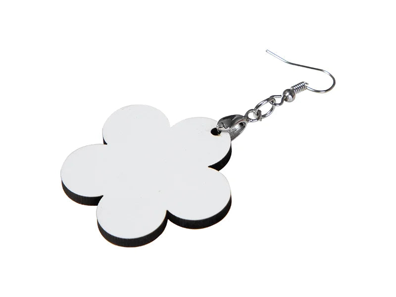 Sublimation Hardboard Earring (Flower)