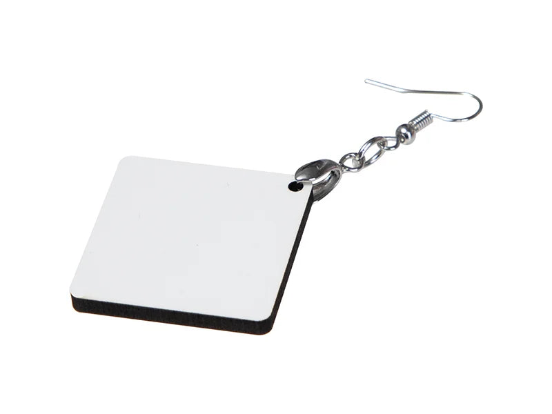 Sublimation Hardboard Earring (Square)