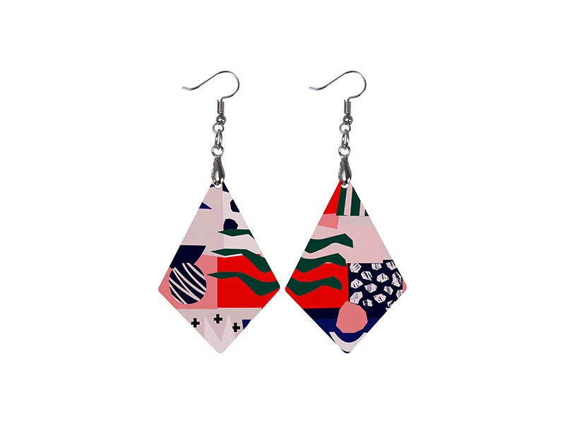 Sublimation Hardboard Earring (Diamond)