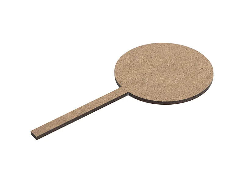 Sublimation Blank Hardboard Round Message Sign (7.5*15.5*0.3cm, Single-Sided)