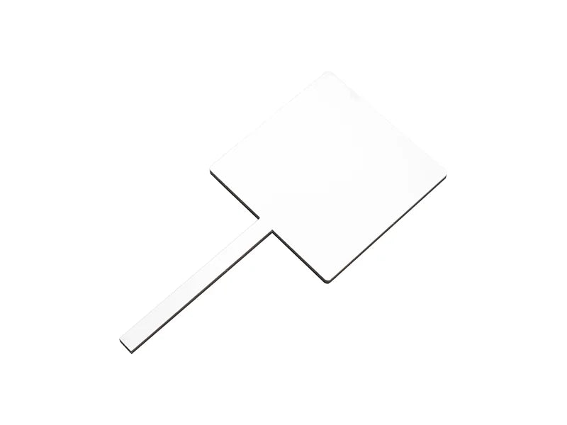 Sublimation Blank Hardboard Square Message Sign Board (7.5*15.5*0.3cm, Single-Sided)