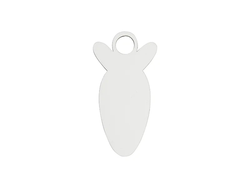 Sublimation Blank Hardboard Name Tag for 40oz Stanley Tumbler (Carrot)