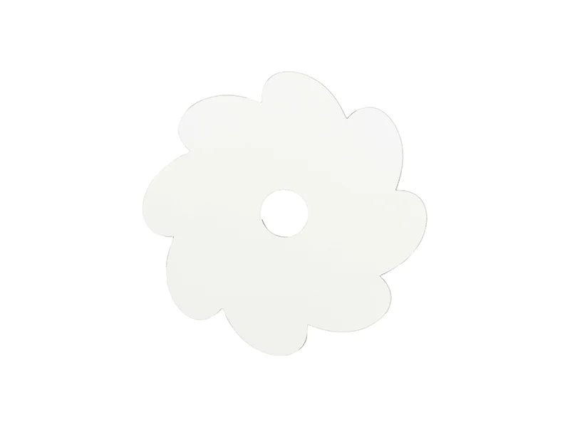 Sublimation Blanks Hardboard Name Tag (8.1*8.1*0.3cm,Wheels Shape)