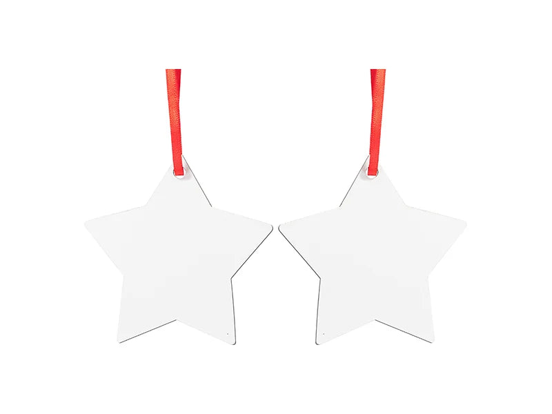 Sublimation Blanks Double-Sided MDF Ornament (Star)