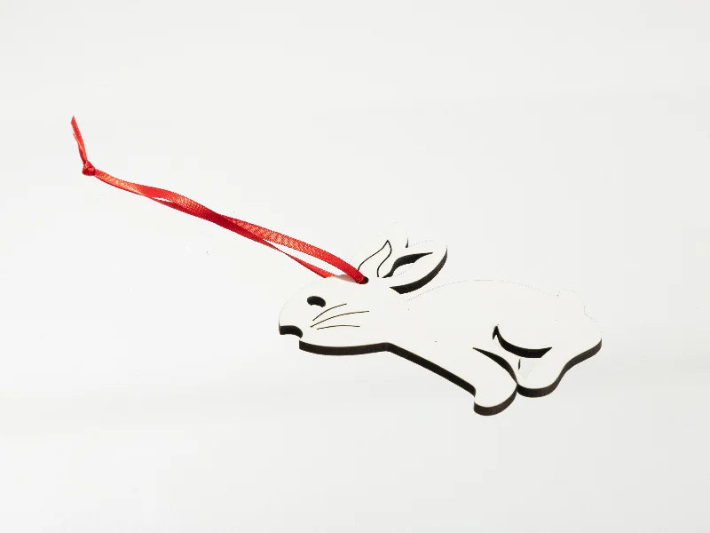 Sublimation Blanks MDF Ornament (Easter Bunny)