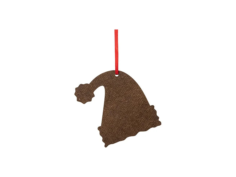 Sublimation Blanks MDF Ornament (Santa Hat)