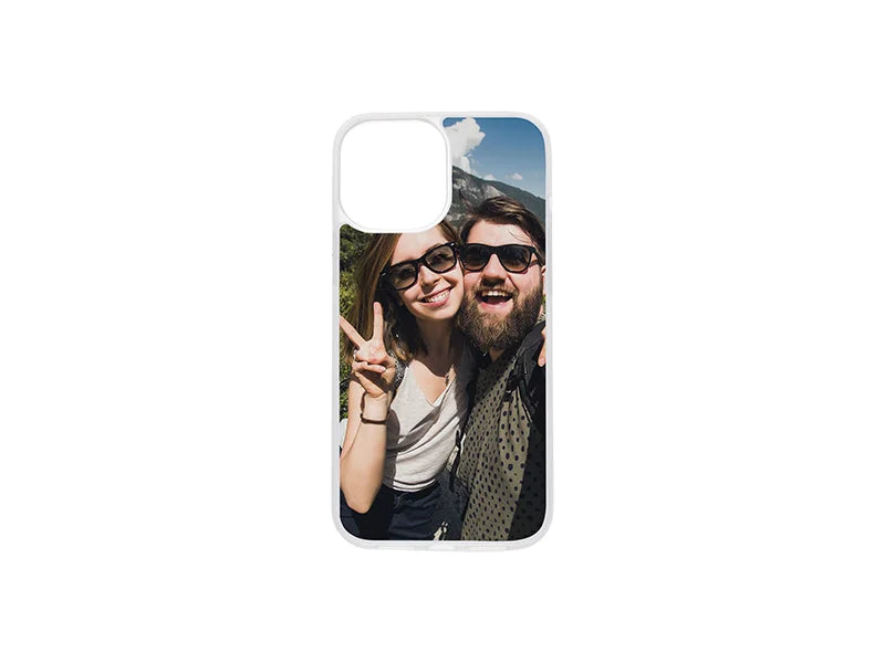 Sublimation iPhone 12 Pro Max Cover w/o insert (Plastic, Clear)