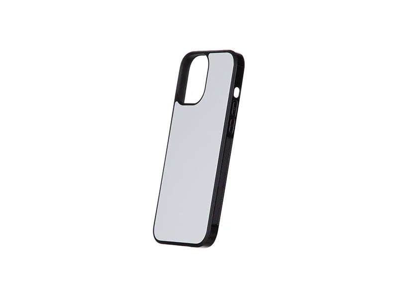 Sublimation iPhone 12 Pro Max Cover w/o insert (Rubber, Black)