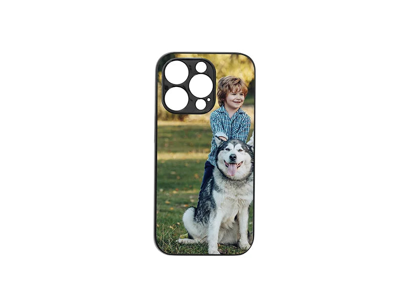 Sublimation Blanks iPhone 14 Pro Cover w/o insert (Plastic, Black)