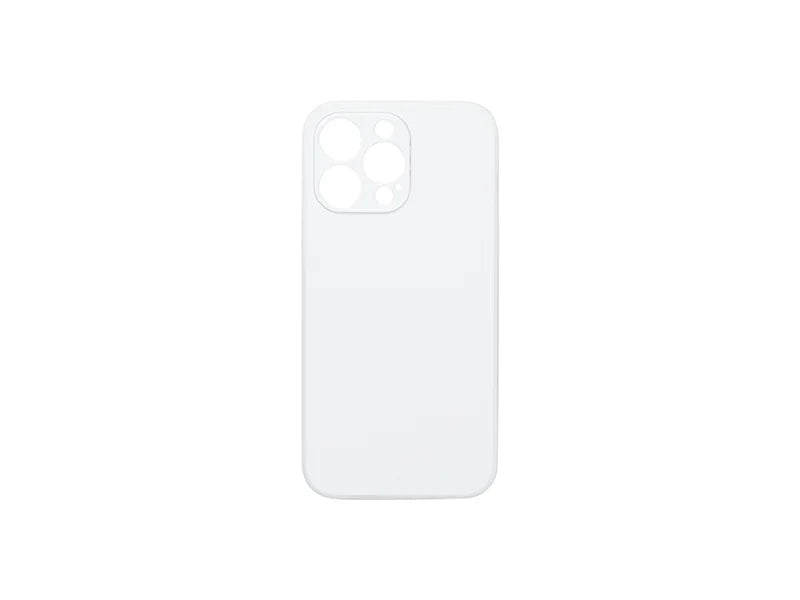 Sublimation Blanks iPhone 14 Pro Max Cover w/o insert (Rubber, Clear)