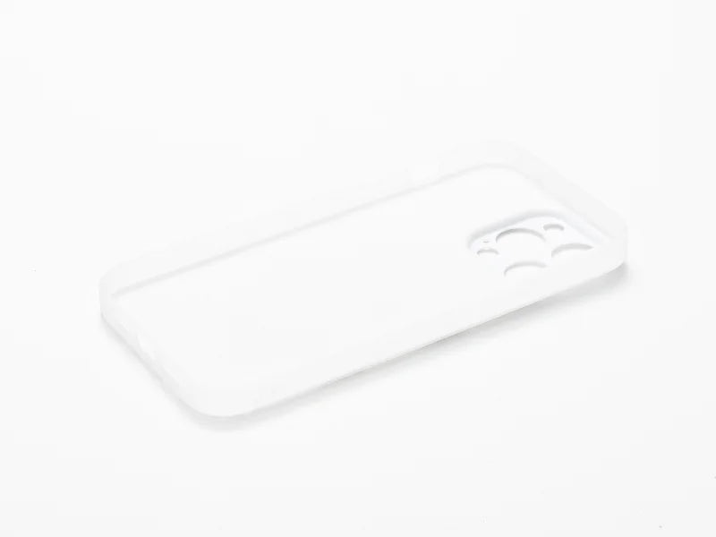 Sublimation Blanks iPhone 14 Pro Max Cover w/o insert (Rubber, Clear)